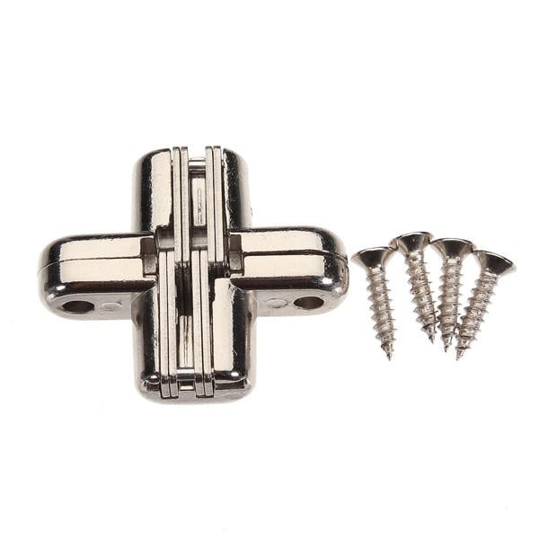 Cross Door Hinges Concealed Door Hinges Zinc Alloy Hidden Door Hinges Image 5