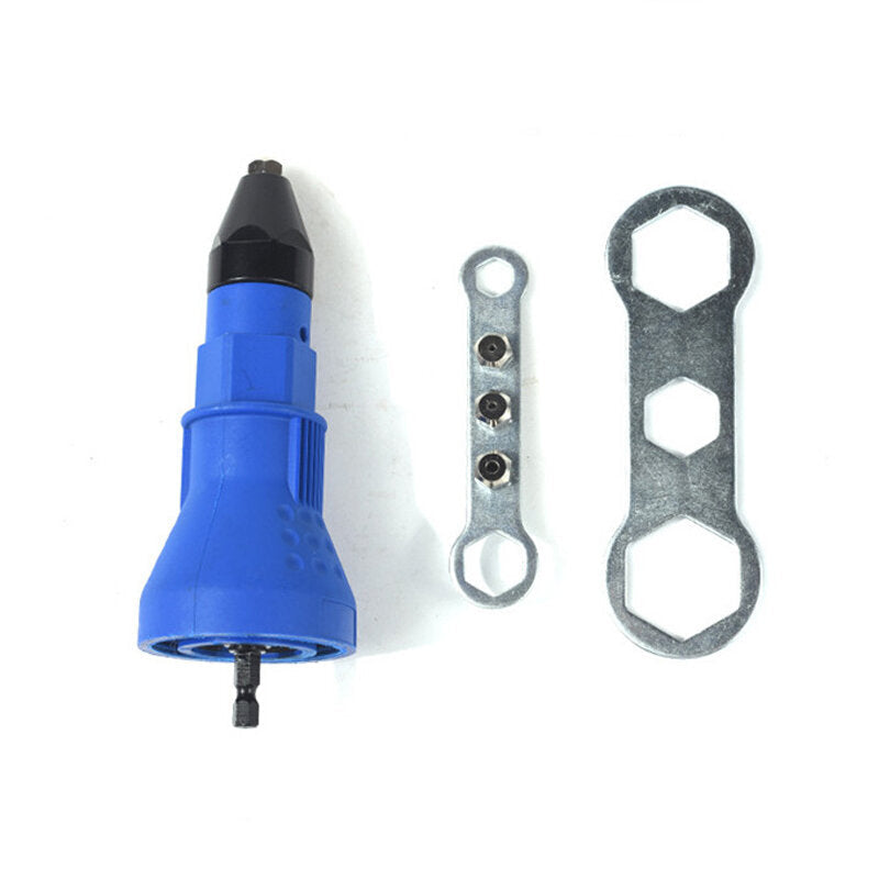 Electric Rivet Nut Riveting Tool Cordless Riveting Drill Adaptor Insert Nut Tool Image 6