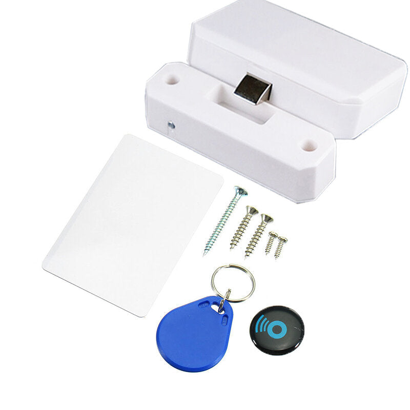 Electronic DIY Hidden RFID Card IC Card Intelligent Sensor Cabinet Lock Wardrobe Shoe Drawer Door Lock Image 2