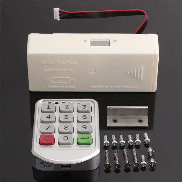 Electronic Intelligent Password Keypad Number Cabinet Door Digital Code Lock Image 9