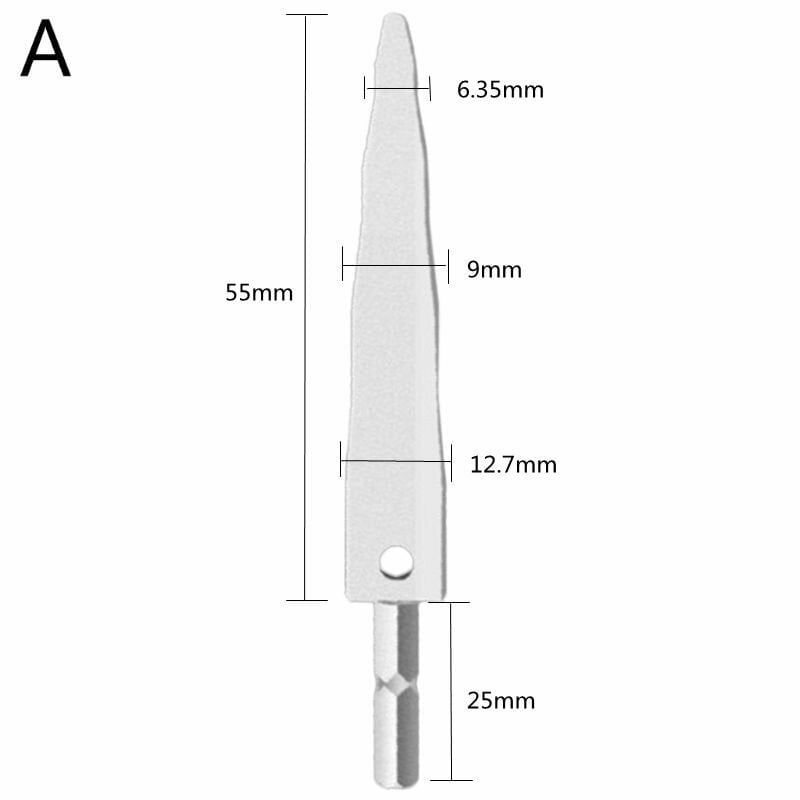 Electric Tube Expander Bit Copper-aluminum Tube Expanding Hole Reamer Quick Tube Expanding Tool Image 4