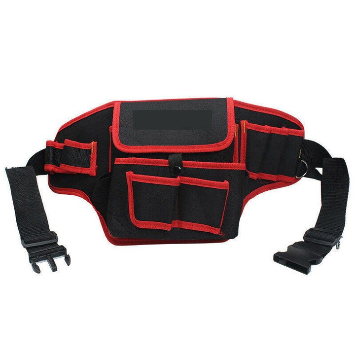 Electrician Canvas Tool Bag Safe Belt Waist Bag Belt Pouch Organizer Repair Tool Storage Bag Image 6