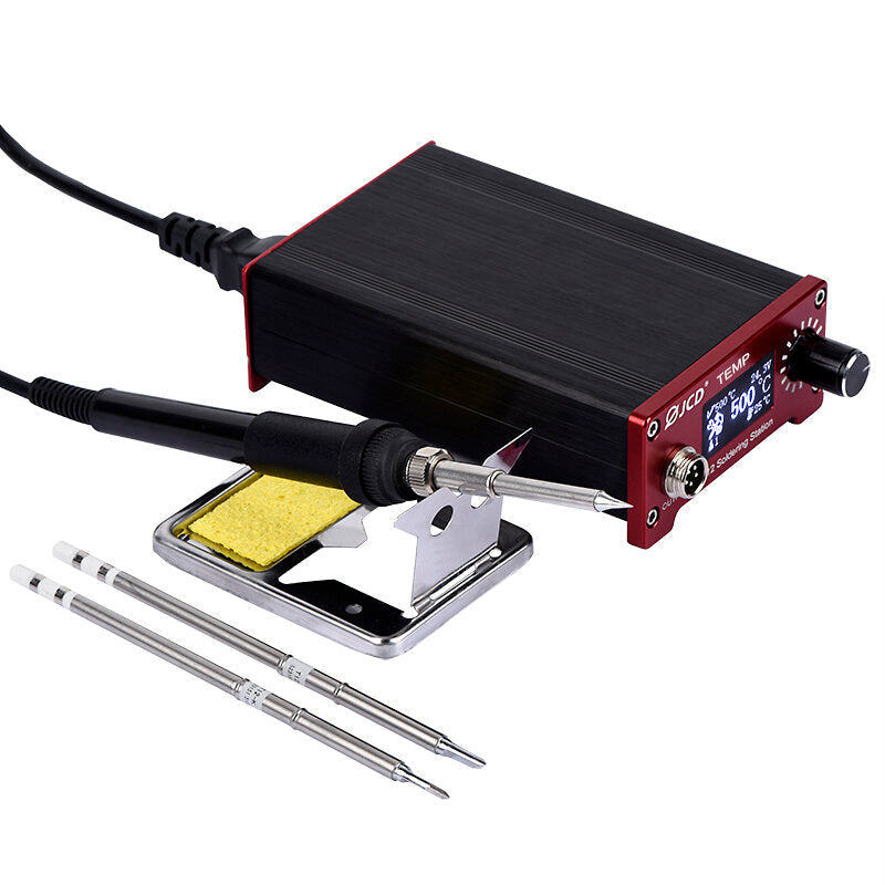 DIY Soldering Station Soldering Iron Kits Digital display Adjustable Temperature Welding Solder Image 2