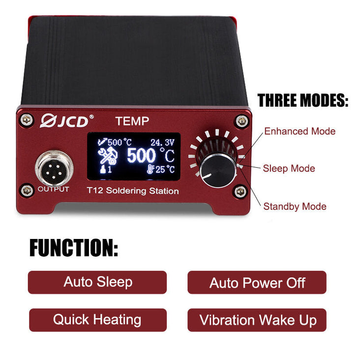 DIY Soldering Station Soldering Iron Kits Digital display Adjustable Temperature Welding Solder Image 5