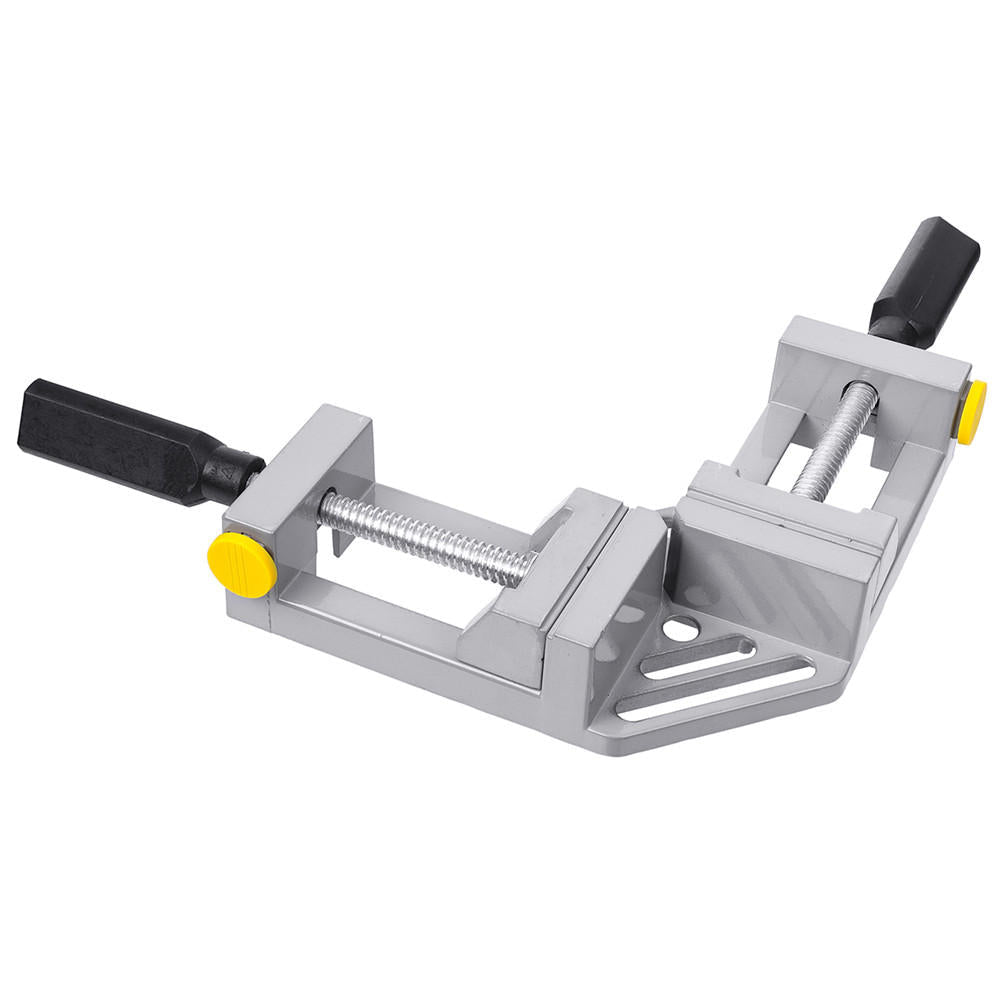 Double Handles 90 Degree Right Angle Clip Woodworking Jig Quick Corner Clamp Aluminum Image 3