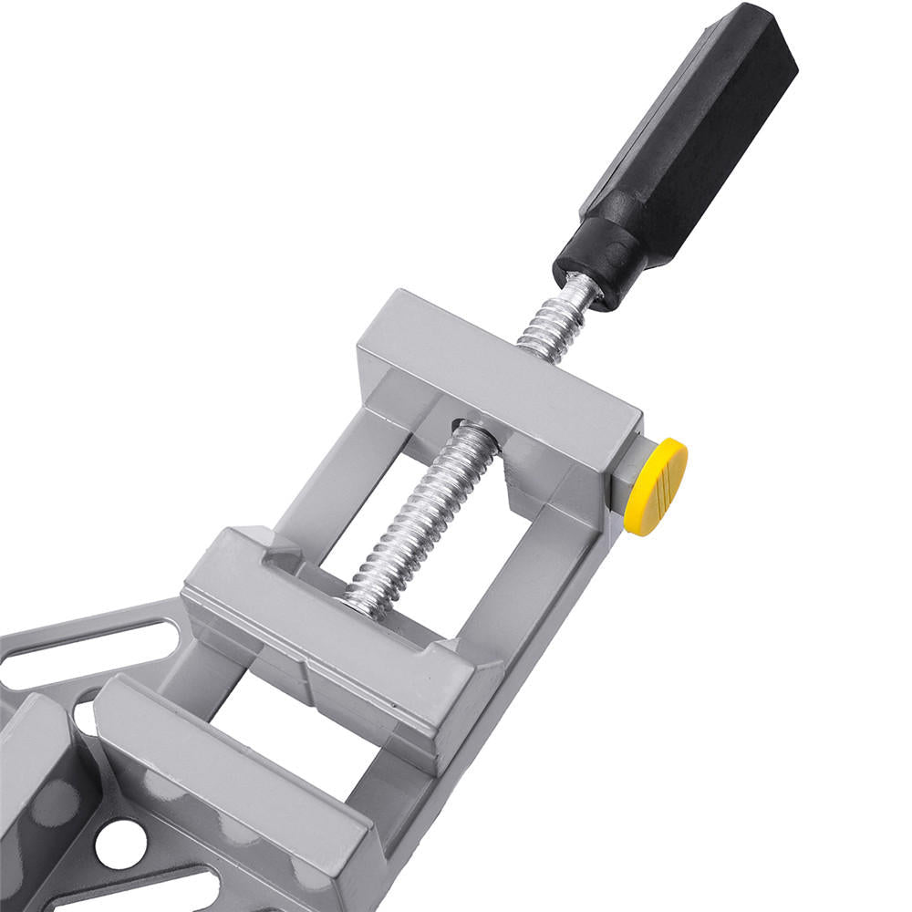 Double Handles 90 Degree Right Angle Clip Woodworking Jig Quick Corner Clamp Aluminum Image 8