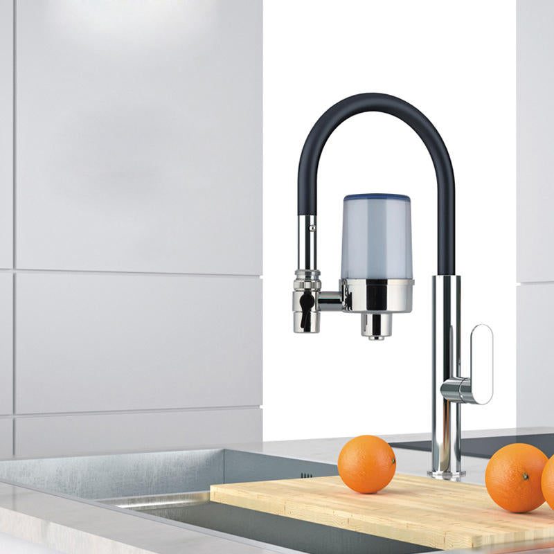 Faucet Water Filter System Kitchen Home Mount Filtration Purifier Image 2