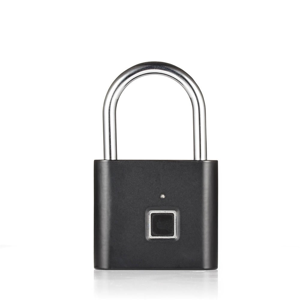 Fingerprint Lock Security Keyless Smart Padlock USB Rechargeable Digital Quick Unlock Door Lock Image 5