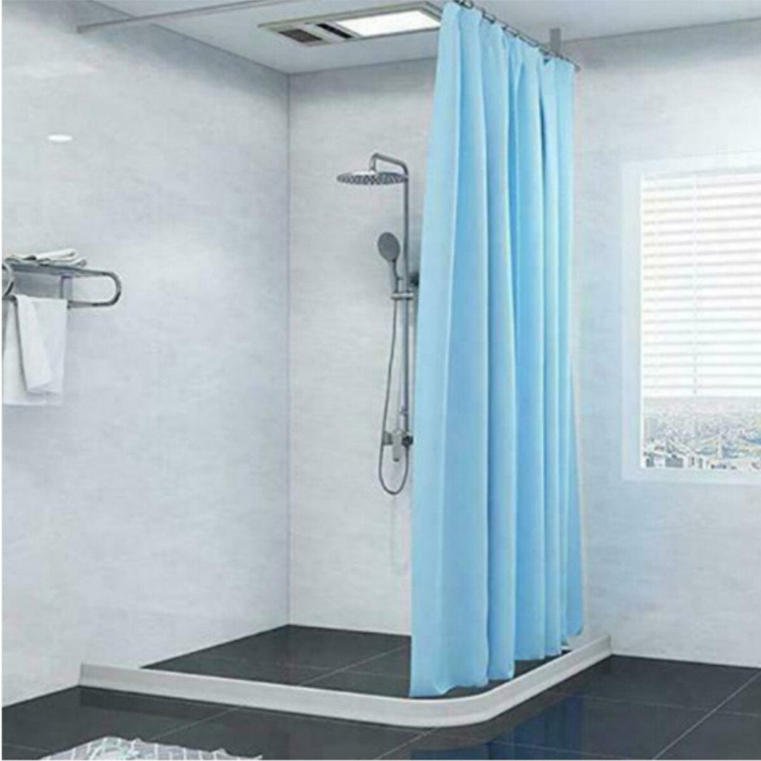 Flexible Bathroom Kitchen Water Stopper Retaining Strip Shower Barrier Sealing Image 2