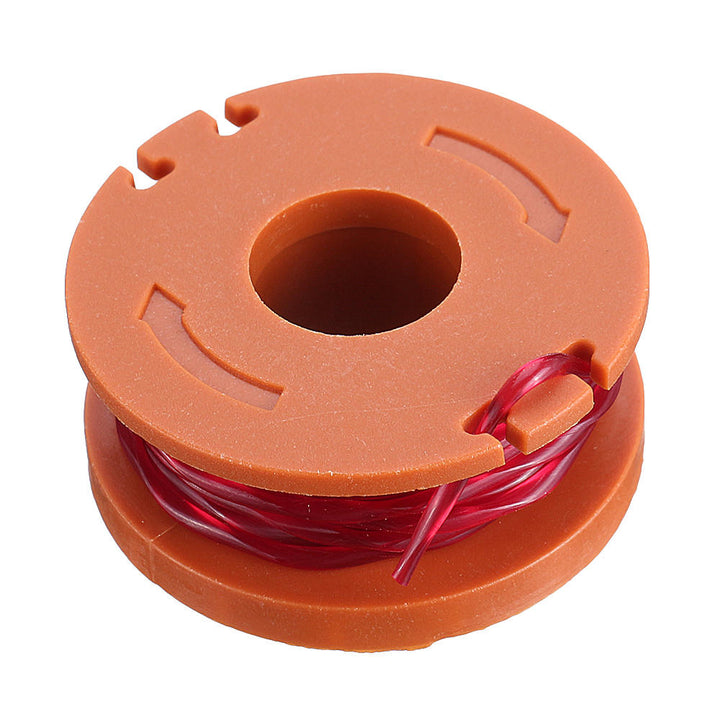 Grass Trimmer Head Spool Line String with Spool Coil Cap Cover for Worx WA0010 WG150 WG180 Image 5