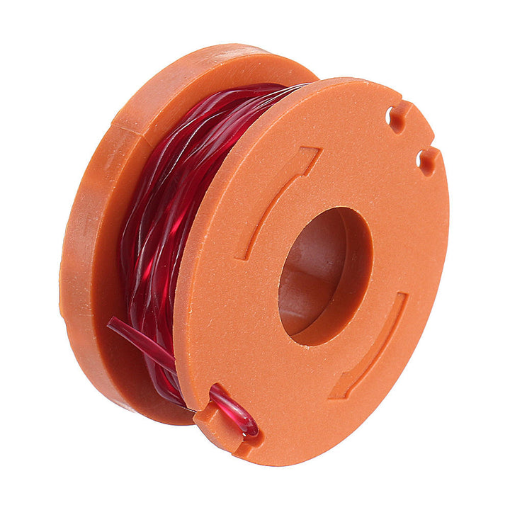 Grass Trimmer Head Spool Line String with Spool Coil Cap Cover for Worx WA0010 WG150 WG180 Image 7