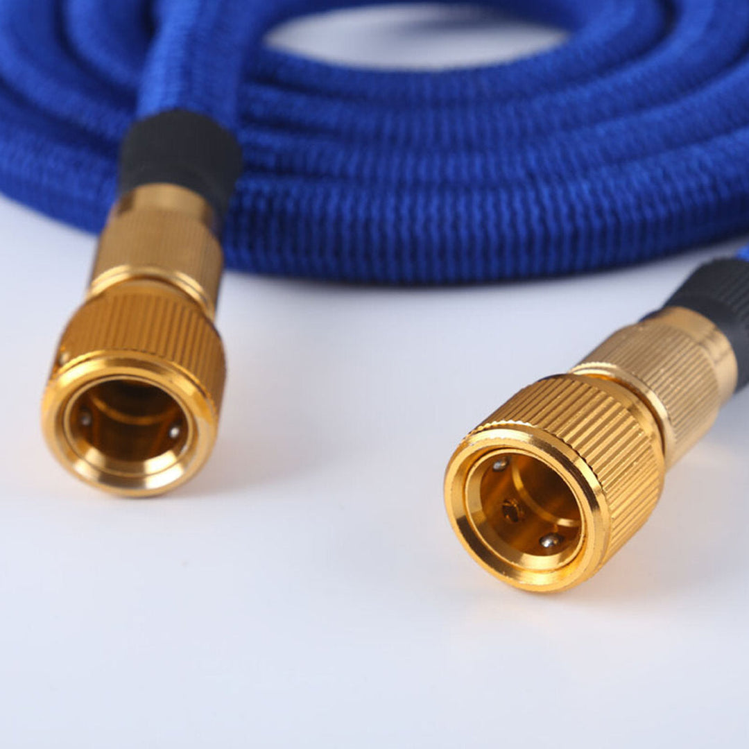 Garden Hose Pipe 2.5M 5M 7.5M 10M Expandable Watering Washing Hose Copper Plated Image 4