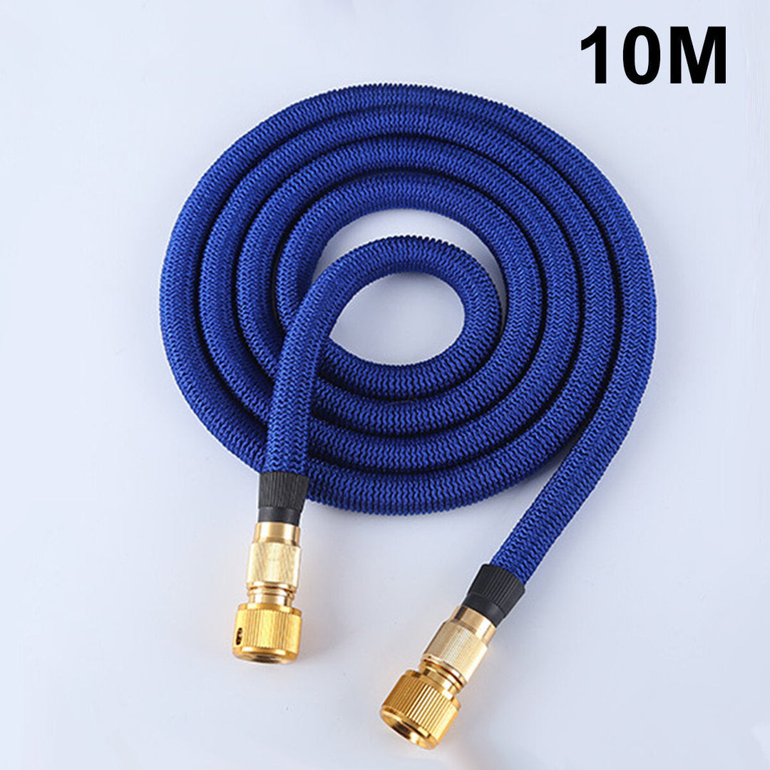 Garden Hose Pipe 2.5M 5M 7.5M 10M Expandable Watering Washing Hose Copper Plated Image 7