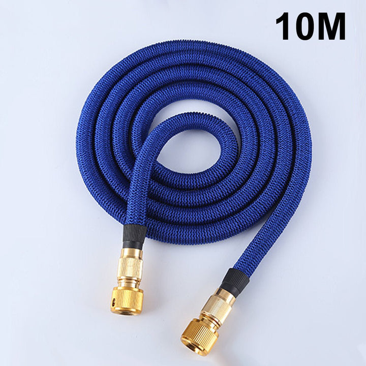 Garden Hose Pipe 2.5M 5M 7.5M 10M Expandable Watering Washing Hose Copper Plated Image 1