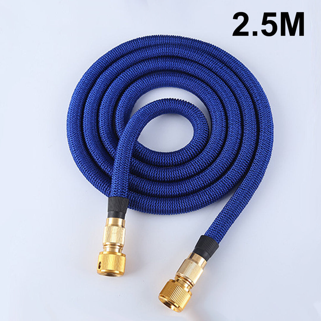 Garden Hose Pipe 2.5M 5M 7.5M 10M Expandable Watering Washing Hose Copper Plated Image 10