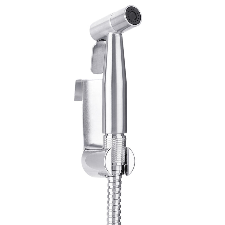 Handheld Bidet Sprayer for Toilet Adjustable Pressure Faucet Diaper Set with Hose Attachment Bathroom Image 8