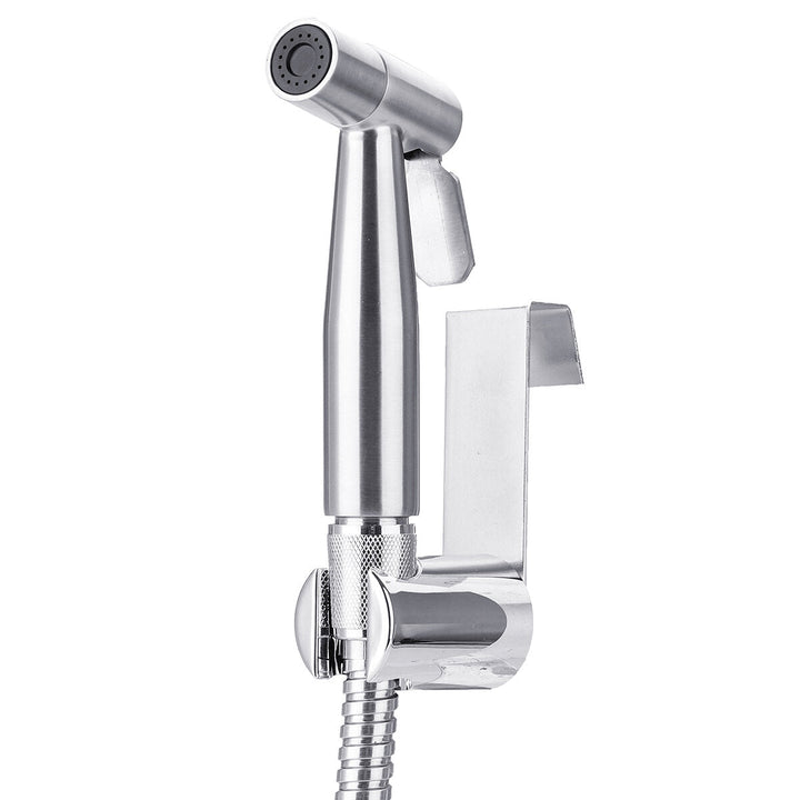 Handheld Bidet Sprayer for Toilet Adjustable Pressure Faucet Diaper Set with Hose Attachment Bathroom Image 9