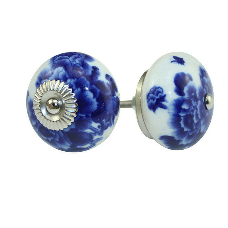 Furniture Handle Ceramic Drawer Cabinet Knobs Door Handles Cupboard Pull Image 4