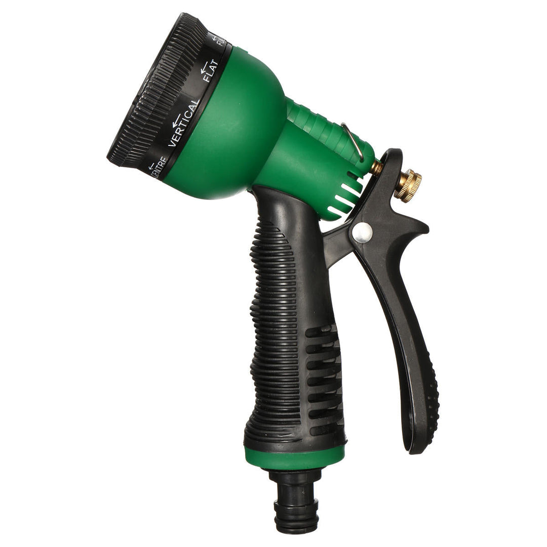 Green Car High Pressure Washer Hose Pipe Metal Nozzle Water Spray Garden Lawn Image 5