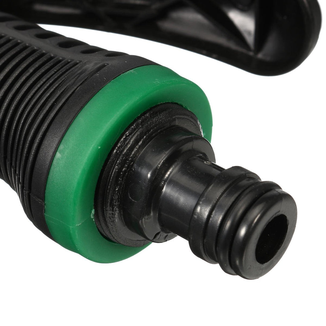 Green Car High Pressure Washer Hose Pipe Metal Nozzle Water Spray Garden Lawn Image 7