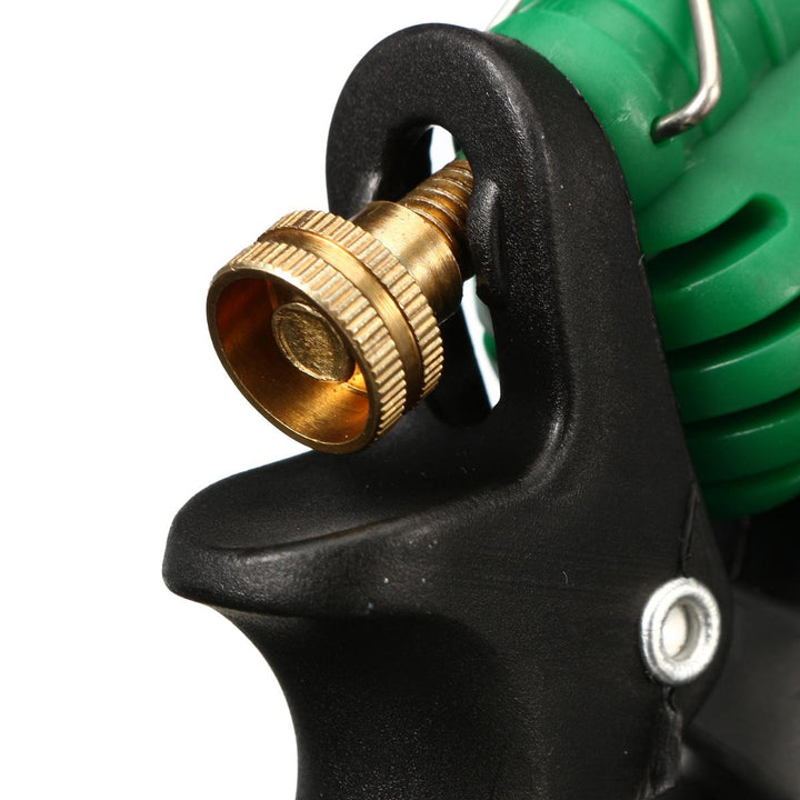 Green Car High Pressure Washer Hose Pipe Metal Nozzle Water Spray Garden Lawn Image 9