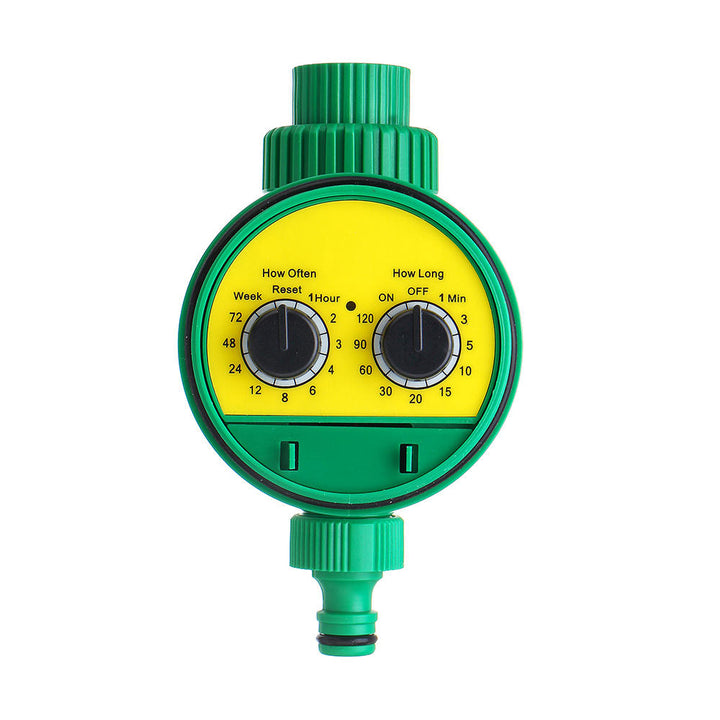 Garden Irrigation Timer Two Dial Electronic Water Controller Home Plant Flower Automatic Timing Tool Waterproof Image 1