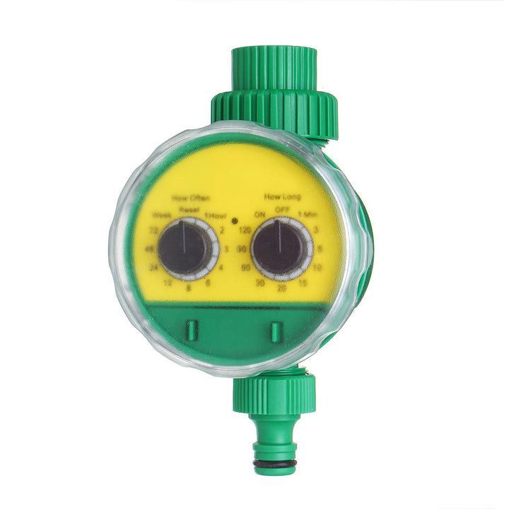 Garden Irrigation Timer Two Dial Electronic Water Controller Home Plant Flower Automatic Timing Tool Waterproof Image 4