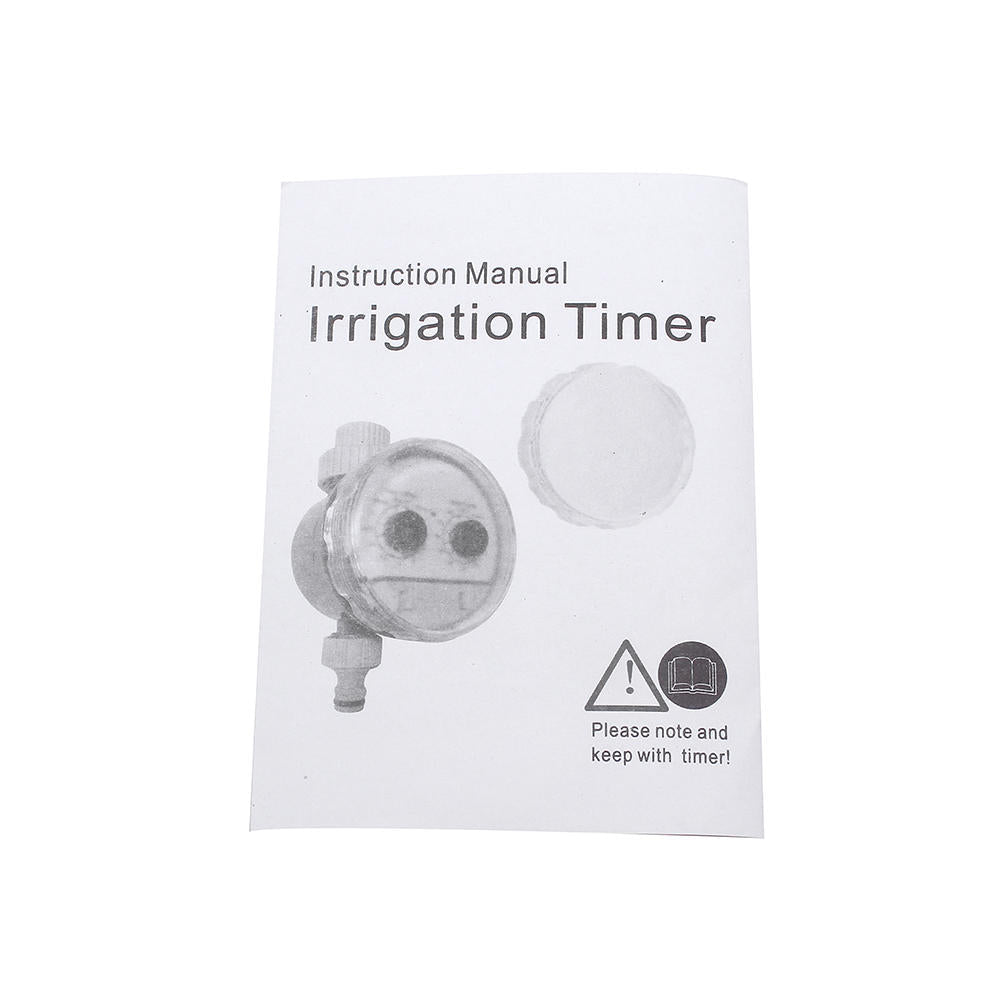 Garden Irrigation Timer Two Dial Electronic Water Controller Home Plant Flower Automatic Timing Tool Waterproof Image 12