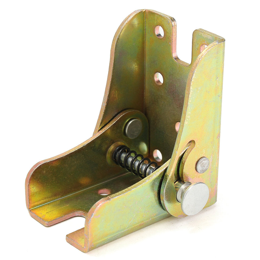 Furniture Bracket Folding Feet Hinges Self Lock Zinc Alloy for Table Leg Bracket Image 1