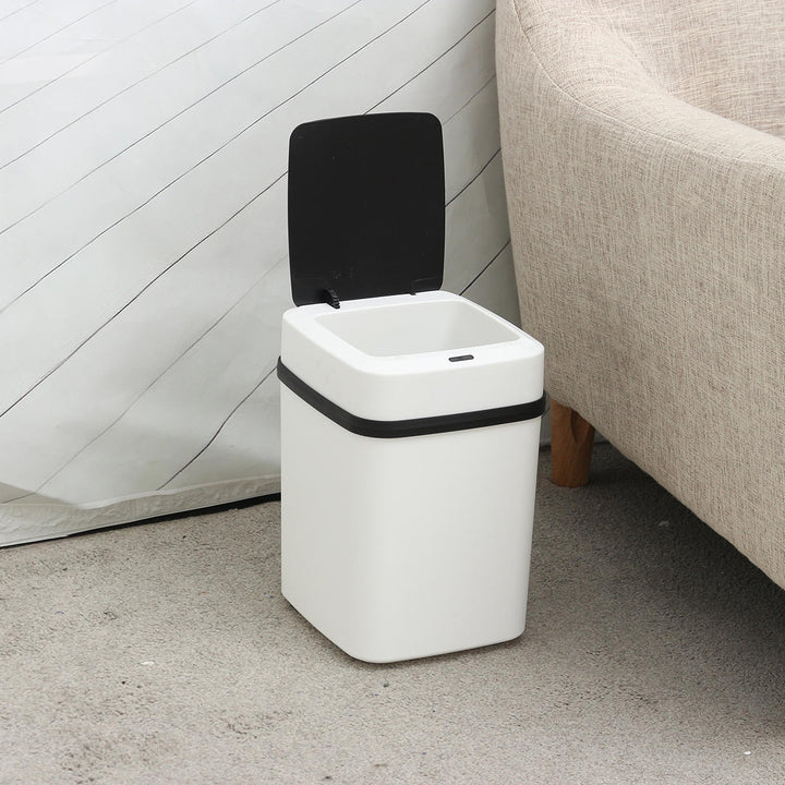 Full Automatic Sensor Rechargeable Waste Bins Household Smart Trash Can Image 5