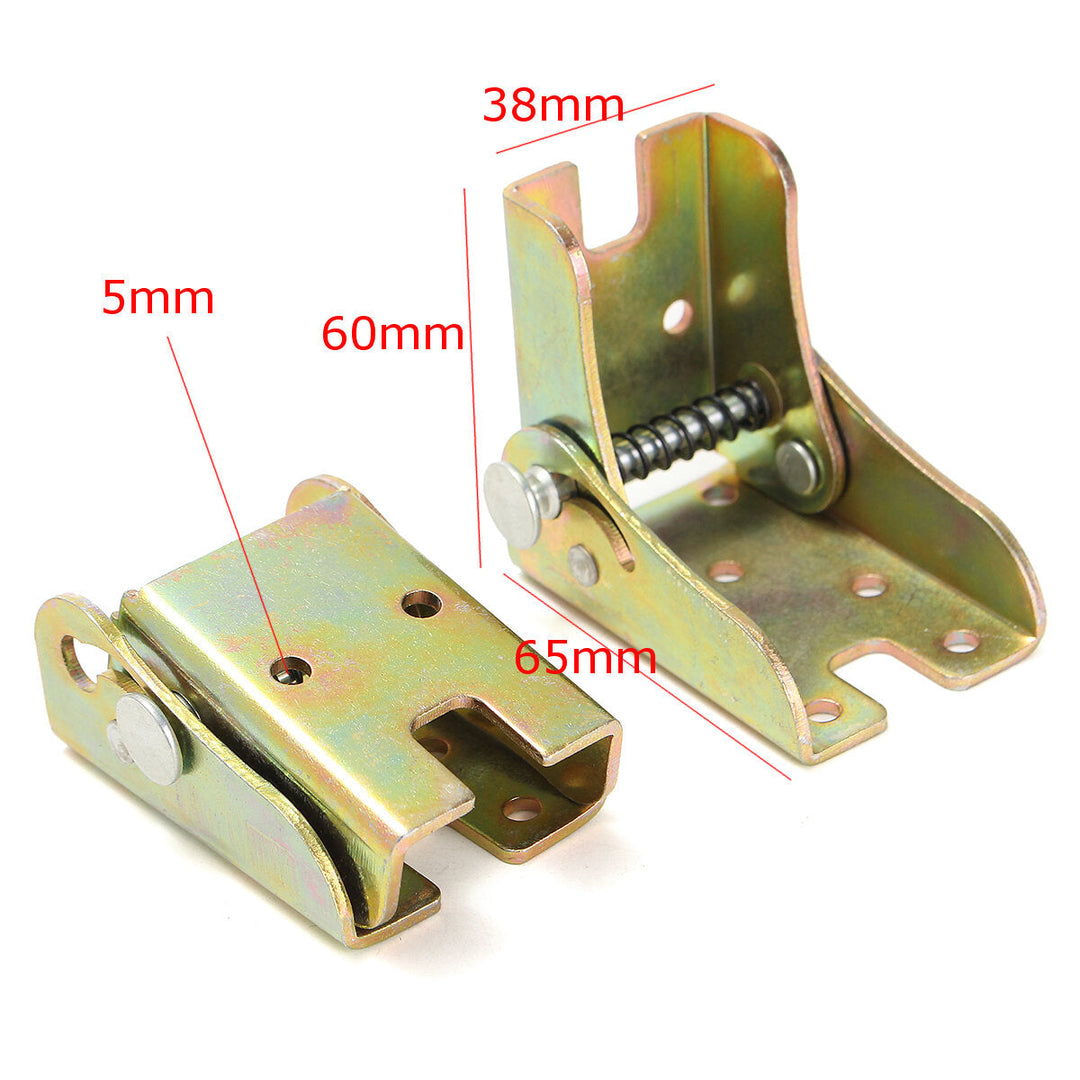 Furniture Bracket Folding Feet Hinges Self Lock Zinc Alloy for Table Leg Bracket Image 5