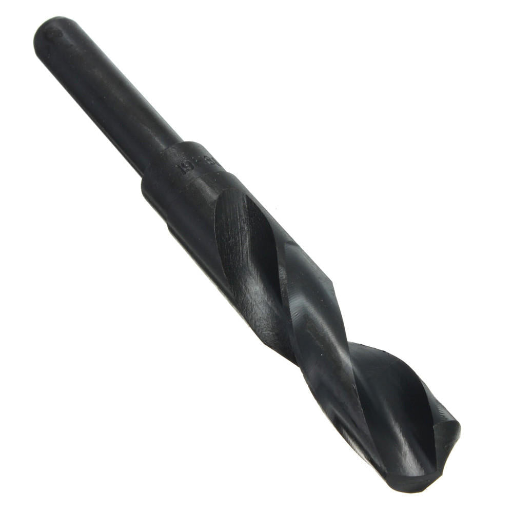 High Speed Steel Black Oxide Reduced Shank Drill Bit with 1,2 inch Shank Twist Drill Bit Image 2