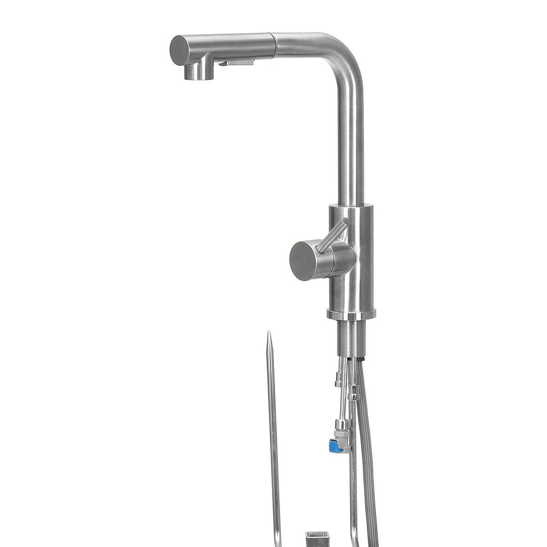 Kitchen Faucet Mixer Tap With Pull-out Shower Single Lever Image 5