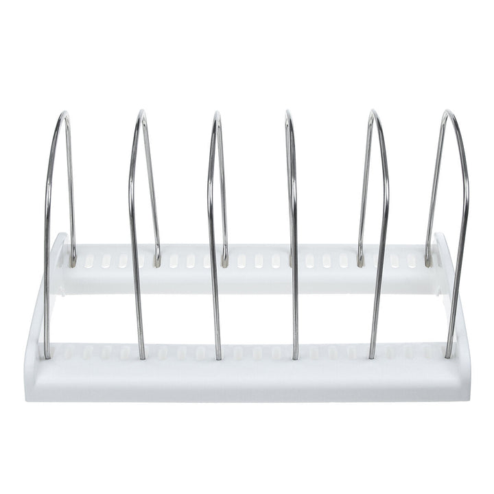 Kitchen Organiser Storage Rack Baking Sheet Tray and Chopping Board Pan Lid Holder Storage Image 3