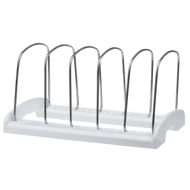 Kitchen Organiser Storage Rack Baking Sheet Tray and Chopping Board Pan Lid Holder Storage Image 5