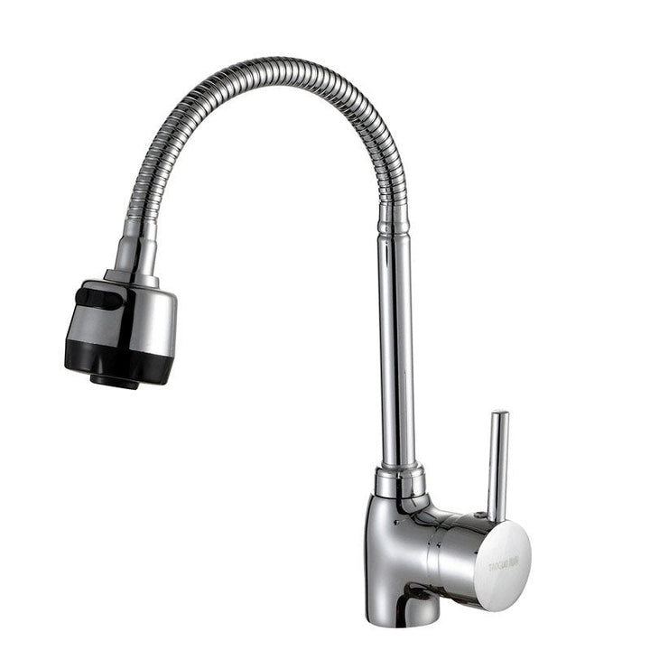 Kitchen Bathroom Single Hole Hot And Cold Universal Faucet Image 1