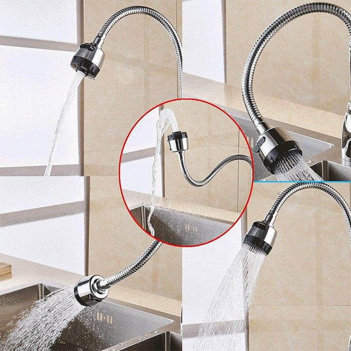 Kitchen Bathroom Single Hole Hot And Cold Universal Faucet Image 7