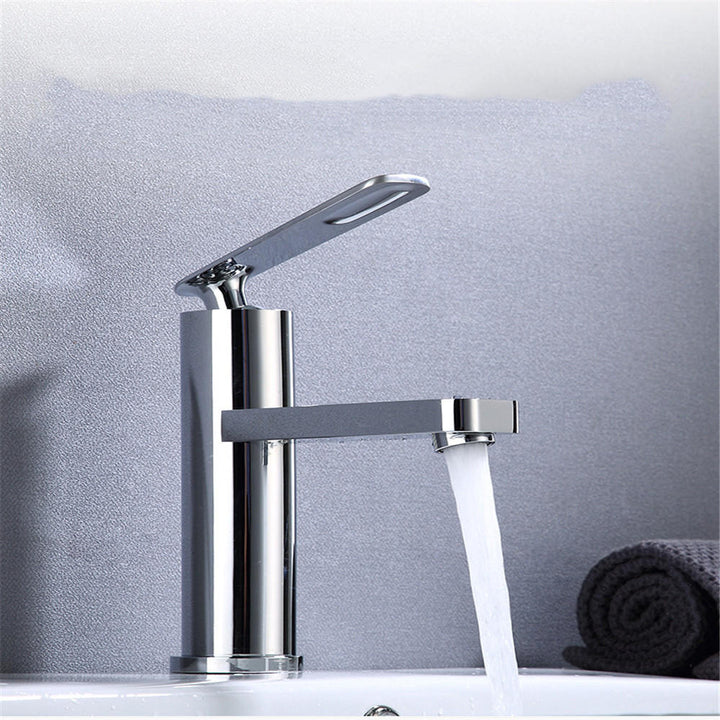 Home Kitchen Bathroom Basin Sink Water Faucet Single Handle Hot Cold Mix Faucets Wash Tap Image 2