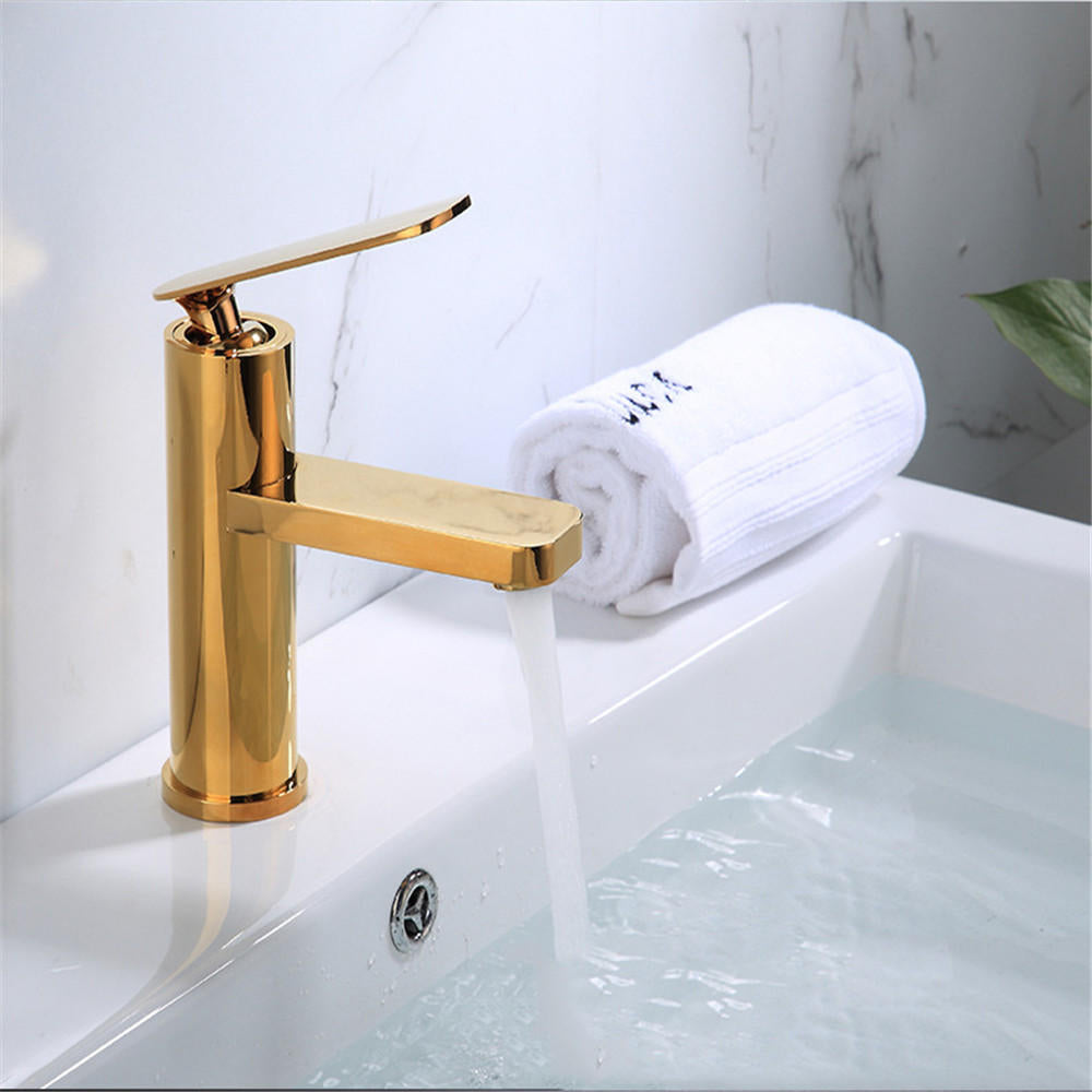 Home Kitchen Bathroom Basin Sink Water Faucet Single Handle Hot Cold Mix Faucets Wash Tap Image 4