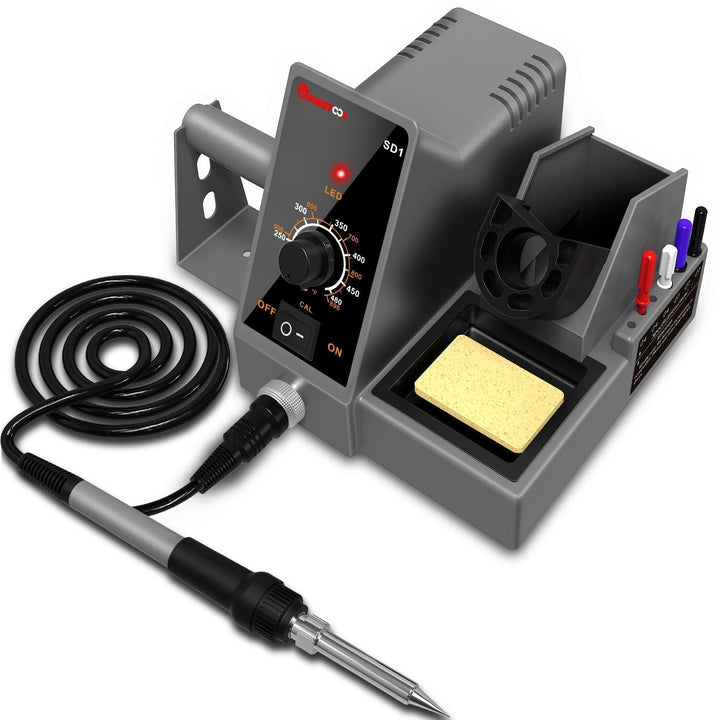 LCD 60W Soldering Station Professional PID Soldering Iron Station Tool Kit Adjustable Temperature Image 7