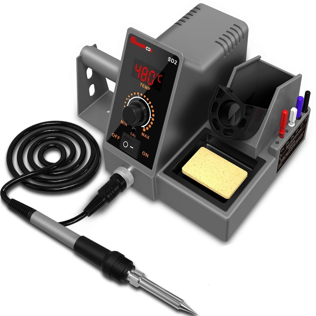 LCD 60W Soldering Station Professional PID Soldering Iron Station Tool Kit Adjustable Temperature Image 1