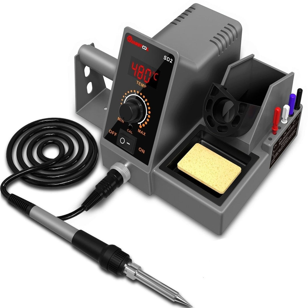 LCD 60W Soldering Station Professional PID Soldering Iron Station Tool Kit Adjustable Temperature Image 8