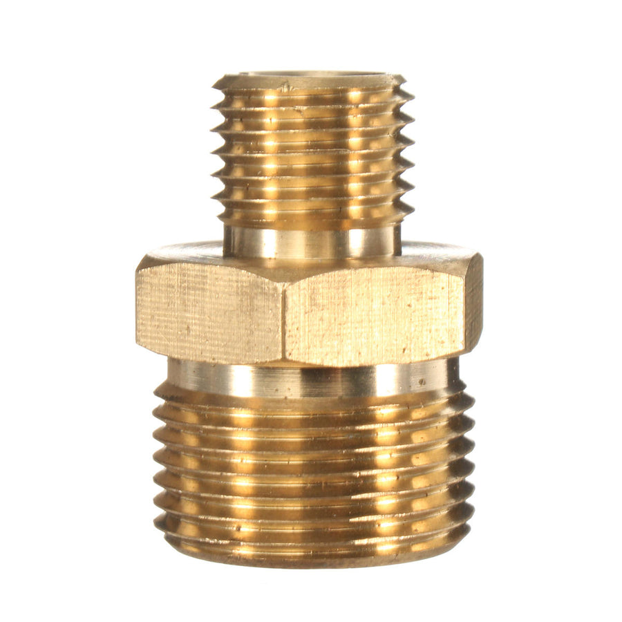 M22 Male to 1,4" Male Adapter Brass Pressure Washer Hose Quick Connect Coupling Fitting for Karcher Image 1