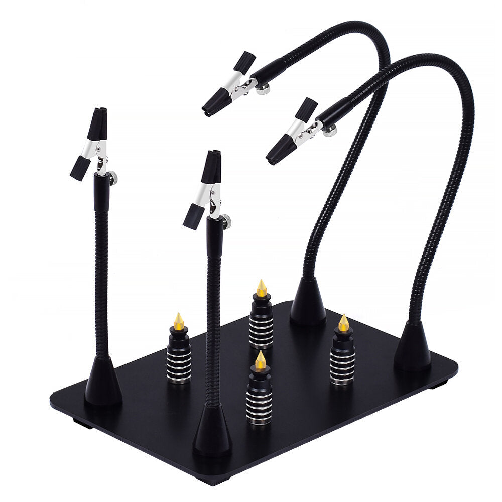 Magnetic PCB Board Fixed Clip Fixture Flexible Arm Soldering Third Hand Soldering Iron Holder Repair Tools Image 1