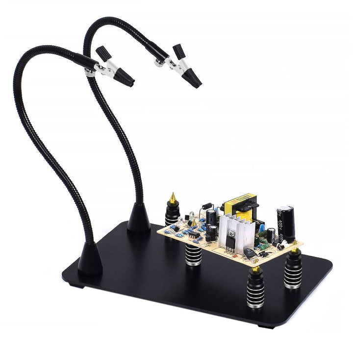 Magnetic PCB Board Fixed Clip Fixture Flexible Arm Soldering Third Hand Soldering Iron Holder Repair Tools Image 9