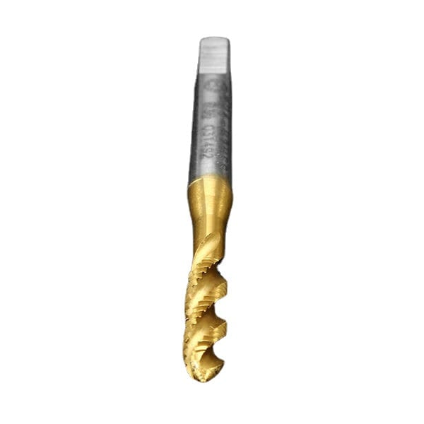 M4x0.7 HSS Titanium Coated Screw Thread Metric Spiral Fluted Machine Screw Tap Image 3