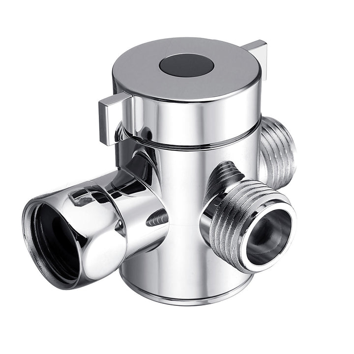 Multi-function 3 Way Shower Head Diverter Valve G1,2" Three Function Switch Adapter Valve Image 1