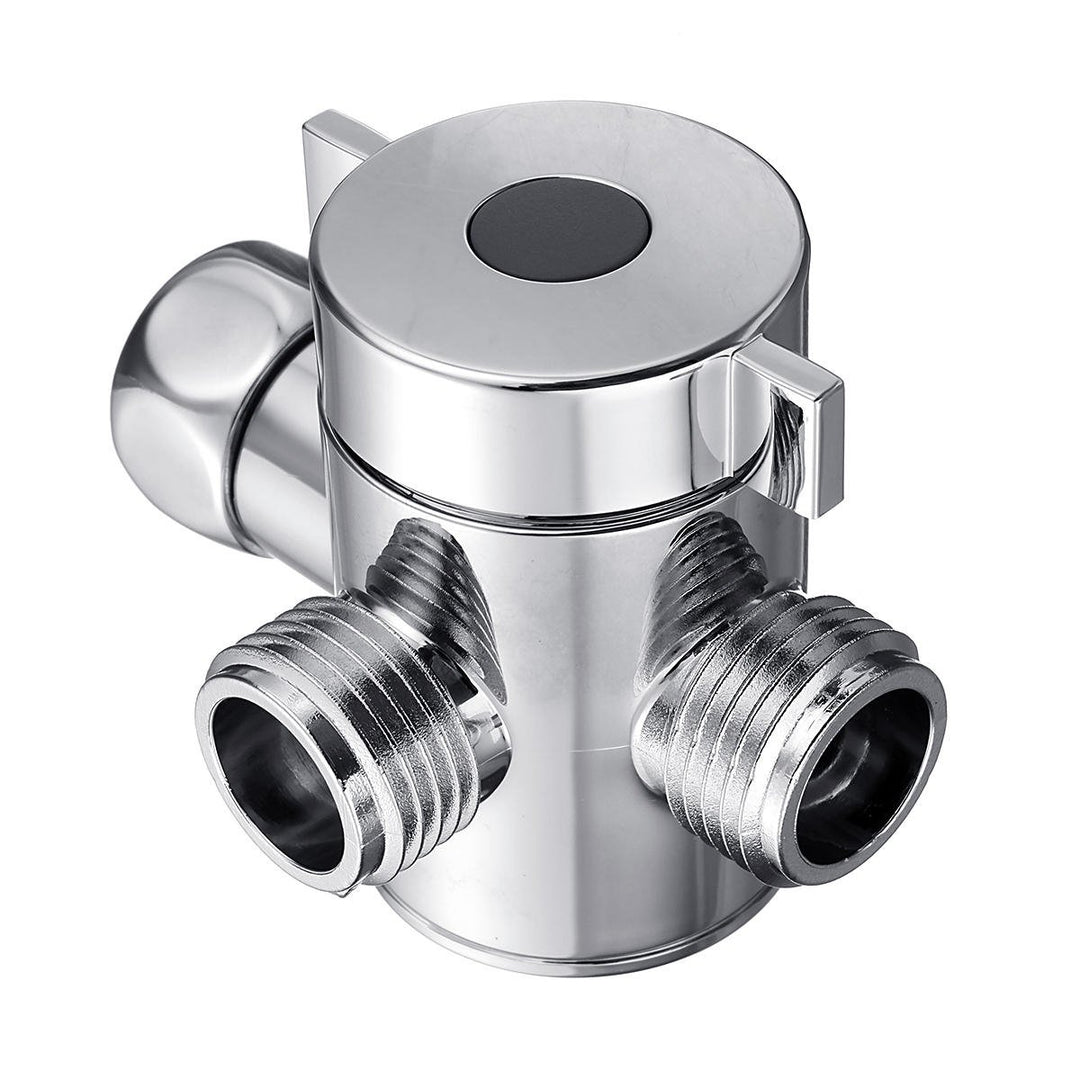 Multi-function 3 Way Shower Head Diverter Valve G1,2" Three Function Switch Adapter Valve Image 2