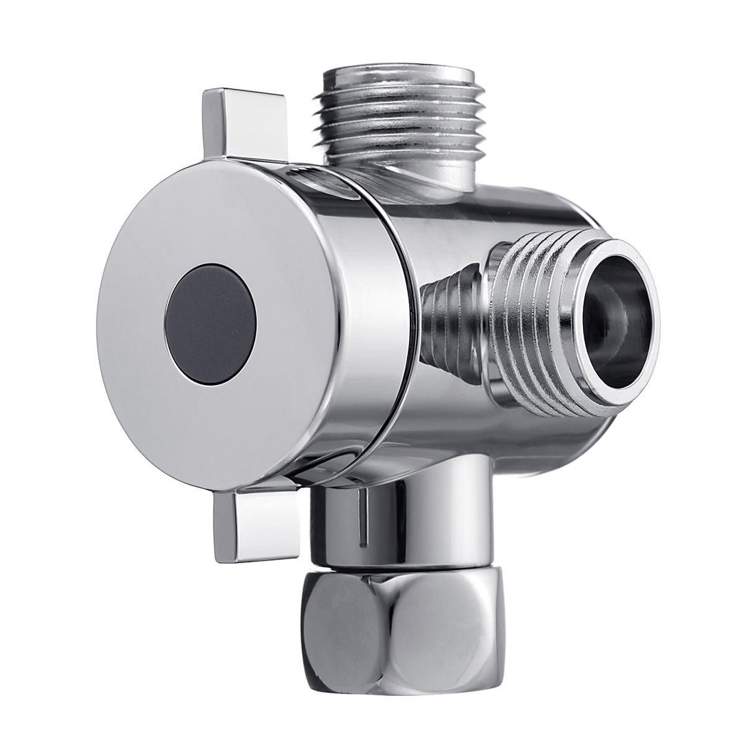 Multi-function 3 Way Shower Head Diverter Valve G1,2" Three Function Switch Adapter Valve Image 4