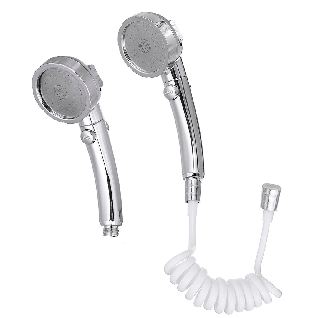 Upgrade Third Gear Handheld Water Saving Shower Head Faucet Extend Set High Pressure Image 2